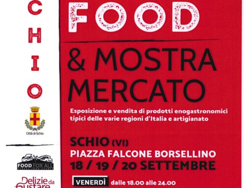 Street Food & Mostra Mercato a Schio 18/19/20 settembre